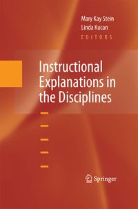 Produktbild: Instructional Explanations in the Disciplines