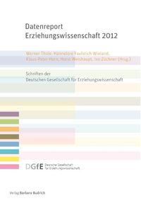 Produktbild: Datenreport Erziehungswissenschaft 2012