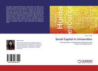 Produktbild: Social Capital In Universities