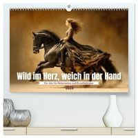 Produktbild: Wild im Herz, weich in der Hand (hochwertiger Premium Wandkalender 2026 DIN A2 quer), Kunstdruck in Hochglanz