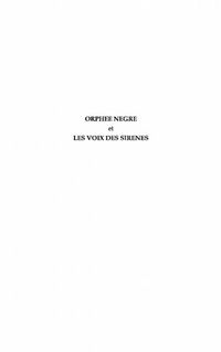 Produktbild: Orphee negre