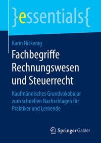 Produktbild: Fachbegriffe Rechnungswesen und Steuerrecht