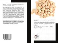 Produktbild: Effet de la poudre de Tephrosia vogelii dans la conservation de ni&eacute;b&eacute;