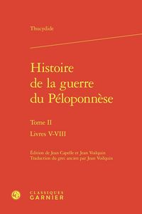 Produktbild: Histoire de la Guerre du Peloponnese Tome 2 : Livres V-Viii