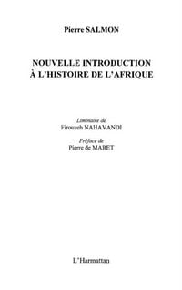 Produktbild: Nouvelle introduction a l'histoire de l'afrique