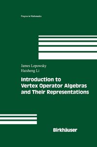 Produktbild: Introduction to Vertex Operator Algebras and Their Representations