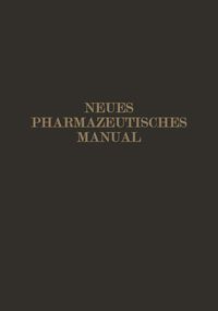 Produktbild: Neues Pharmazeutisches Manual
