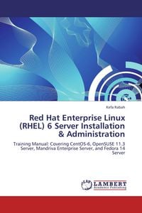 Produktbild: Red Hat Enterprise Linux (RHEL) 6 Server Installation & Administration