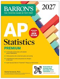 Produktbild: AP Statistics Premium, 2027: 9 Practice Tests + Comprehensive Review + Online Practice