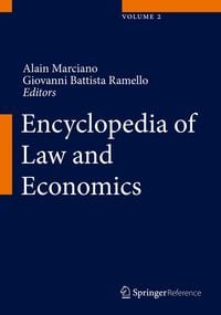 Produktbild: Encyclopedia of Law and Economics