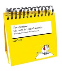 Produktbild: Mumins Adventskalender. 24 Postkarten f&uuml;r die Weihnachtszeit (Advents-Postkartenaufsteller)