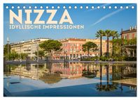 Produktbild: NIZZA Idyllische Impressionen (Tischkalender 2026 DIN A5 quer), CALVENDO Monatskalender