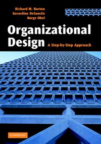 Produktbild: Burton, R: Organizational Design