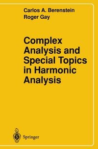 Produktbild: Complex Analysis and Special Topics in Harmonic Analysis