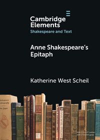Produktbild: Anne Shakespeare's Epitaph