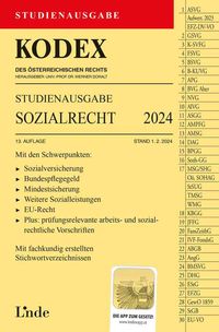 Bild vom Artikel KODEX Studienausgabe Sozialrecht 2024 vom Autor Elisabeth Brameshuber