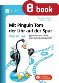 Produktbild: Mit Pinguin Tom der Uhr auf der Spur - Klasse 3/4
