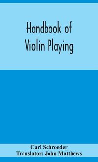 Produktbild: Handbook Of Violin Playing
