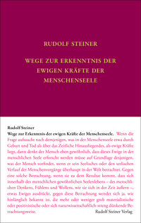 Produktbild: Wege zur Erkenntnis der ewigen Kr&auml;fte der Menschenseele