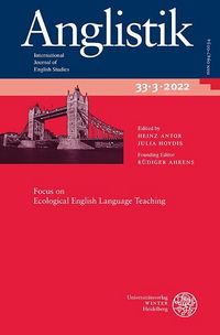 Produktbild: Anglistik. International Journal of English Studies. Volume 33:3 (2022)