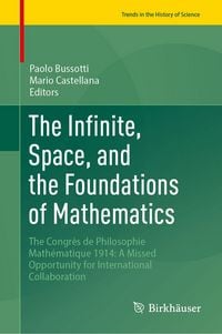 Produktbild: The Infinite, Space, and the Foundations of Mathematics