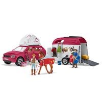 Produktbild: schleich&reg; Horse Club 42535 Abenteuer mit Auto und Pferdeanh&auml;nger