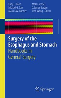Produktbild: Surgery of the Esophagus and Stomach