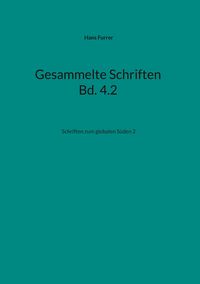 Produktbild: Gesammelte Schriften Bd. 4.2