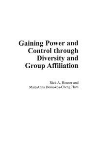 Produktbild: Gaining Power and Control through Diversity and Group Affiliation