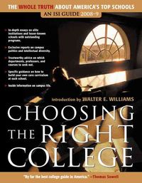 Produktbild: Choosing the Right College: The Whole Truth about America's Top Schools