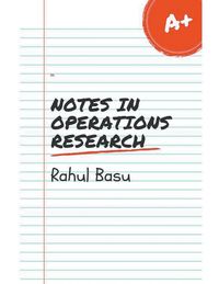Produktbild: Notes in Operations Research