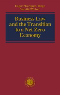 Produktbild: Business Law and the Transition to a Net Zero Economy