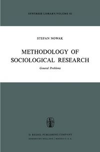 Produktbild: Methodology of Sociological Research