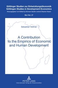 Produktbild: A Contribution to the Empirics of Economic and Human Development