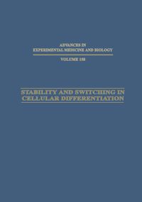 Produktbild: Stability and Switching in Cellular Differentiation