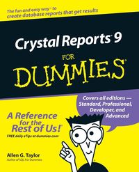 Bild vom Artikel Crystal Reports 9 For Dummies vom Autor Allen G. Taylor