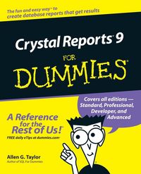 Produktbild: Crystal Reports 'X' for Dummies, Engl. ed.