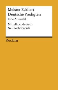 Deutsche Predigten Eckhart (Meister)
