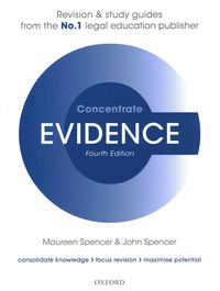 Produktbild: Spencer, M: Evidence Concentrate