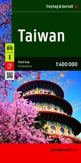 Produktbild: Freytag & berndt Stra&szlig;enkarte Taiwan 1:400.000
