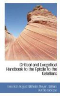 Produktbild: Critical and Exegetical Handbook to the Epistle to the Galatians