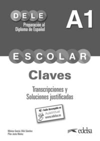 Produktbild: DELE escolar - Preparaci&oacute;n al Diploma de Espa&ntilde;ol - Edici&oacute;n 2015 - A1