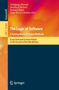 Produktbild: The Logic of Software. A Tasting Menu of Formal Methods