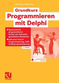 Produktbild: Grundkurs Programmieren mit Delphi
