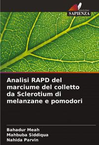 Produktbild: Analisi RAPD del marciume del colletto da Sclerotium di melanzane e pomodori