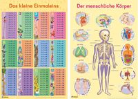 Bild vom Artikel Mein Lernposter: 2er-Set Einmaleins / Der menschliche Körper vom Autor 