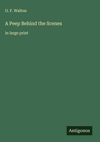 Produktbild: A Peep Behind the Scenes