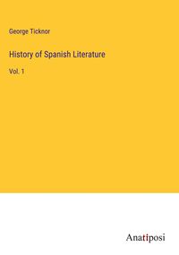 Produktbild: History of Spanish Literature