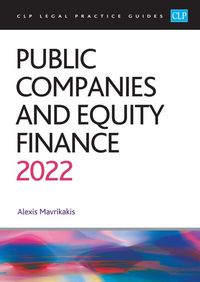 Produktbild: Public Companies and Equity Finance 2022