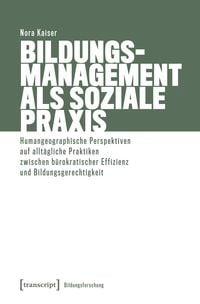 Produktbild: Bildungsmanagement als soziale Praxis